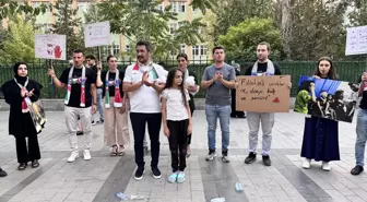 Siirt'te Gazze'ye Destek Protestosu
