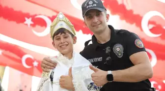 Siirt'te 'Kirvem Polis Olsun Projesi' ile 250 çocuk için sünnet şöleni düzenlendi