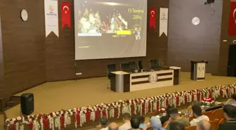 Siirt Üniversitesi'nde 15 Temmuz Demokrasi ve Milli Birlik Günü Etkinlikleri