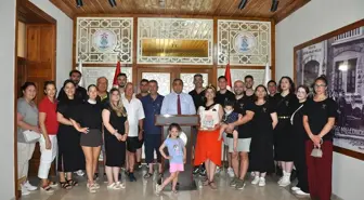 Silifke Kaymakamı, Almanya'dan Gelen Halk Oyunları Ekibini Ağırladı
