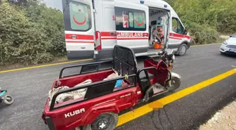 Sinop'ta Elektrikli Motosiklet Yayaya Çarptı: İki Yaralı