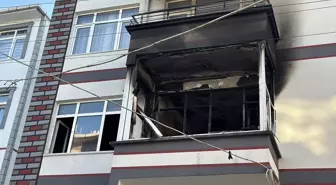 Sinop'ta Apartman Dairesinde Yangın Çıktı