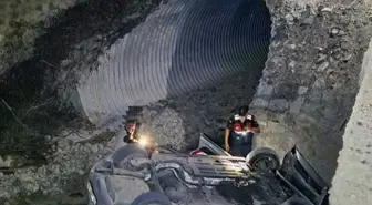 Sinop'un Türkeli İlçesinde Otomobil Dereye Devrildi: 5 Yaralı