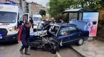Sinop'ta Otomobil Kazası: 4 Yaralı