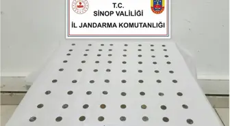 Sinop'ta Kaçakçılık Operasyonunda 72 Sikke Ele Geçirildi