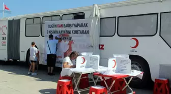 Türk Kızılay Sinop'ta Kan Bağışçılarına Kamp Sandalyesi Hediye Ediyor