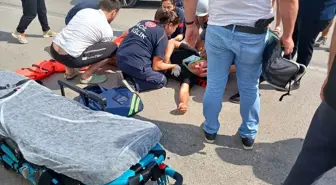 Sinop'ta Otomobil ile Motosiklet Çarpıştı, Sürücü Yaralandı