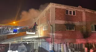 Türkeli'deki PVC Doğrama Atölyesinde Yangın
