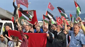 Gerze'de Filistin'e Destek Etkinliği Düzenlendi