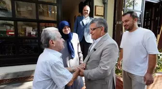 Sinop Valisi, 'İlin Ahisi' Mehmet Gürbüz'ü Ziyaret Etti