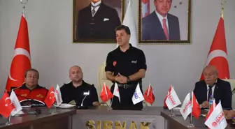 Şırnak'ta Bölgesel Afet Tatbikatı Toplantısı Düzenlendi