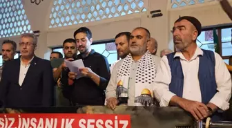 Şırnak'ta Filistin'e Destek İçin Basın Açıklaması