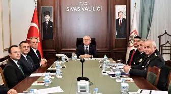 Sivas Valiliği'nden Güvenlik ve Kamu Düzeni Toplantısı