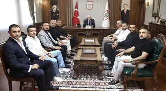 Sivasspor Yönetimi Vali Şimşek'i Ziyaret Etti