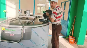 Sorgun Süt Üreticileri Birliği Günde 5 Ton Süt Topluyor