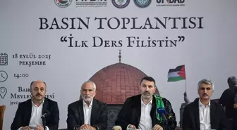STK'lerden üniversitelere yeni akademik yılda 'ilk ders Filistin olsun' çağrısı