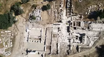Stratonikeia Antik Kenti'nde Kütüphane Kazıları Devam Ediyor