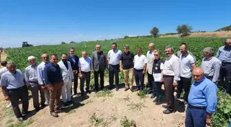Akören Köyü'nde Kapalı Sistem Sulama Tesisinin Açılışı Yapıldı