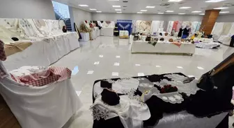 Suluova Halk Eğitim Merkezinde El Sanatları Sergisi Açıldı