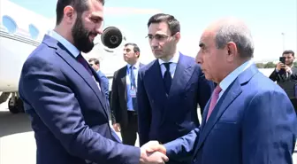 Suriye Cumhurbaşkanı Ahmed Şara, Azerbaycan'ı Ziyaret Etti