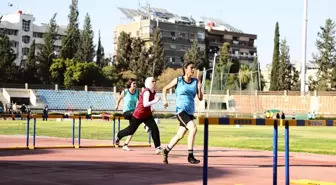 Şam'da Genç Atletler Milli Takım İçin Yarışıyor