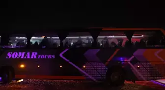 Suriye'de Hol Kampı'ndan 38 Aile Tahliye Edildi