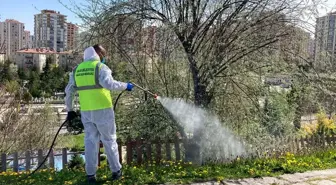 Talas Belediyesi İlaçlama Çalışmalarına Devam Ediyor