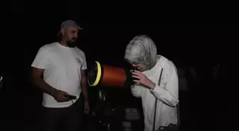 Zerzevan Kalesi'nde Gökyüzü Gözlem Etkinliği Düzenlendi