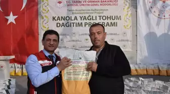 Tarım ve Orman Bakanlığı İstanbullu çiftçilere kanola tohumu dağıttı