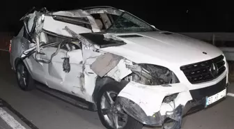 Amasya'da Tır ile Otomobil Çarpıştı: 1 Yaralı