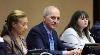 TBMM Başkanı Kurtulmuş, BM Cenevre Ofisi'ne akredite gazetecilere açıklamalarda bulundu Açıklaması