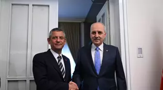 TBMM Başkanı Kurtulmuş, CHP Genel Başkanı Özel'i ziyaret etti