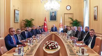 TBMM Başkanı Kurtulmuş, Doğu ve Güneydoğu Baro Başkanları ile Bir Araya Geldi