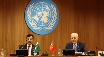TBMM Başkanı Kurtulmuş, Pakistan Parlamentosu Senato Başkanı Gilani ile görüştü Açıklaması