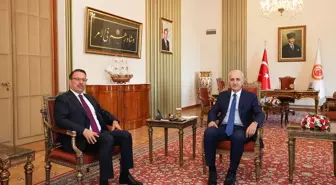 TBMM Başkanı Kurtulmuş, Sayıştay Başkanı Yener'i kabul etti