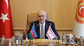 TBMM Başkanı Kurtulmuş, Türkiye, Azerbaycan ve KKTC Heyetlerini Kabul Etti