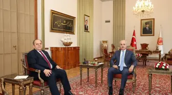 TBMM Başkanı Kurtulmuş, Yargıtay Başkanı Kerkez'i kabul etti