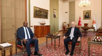 TBMM Başkanı Numan Kurtulmuş, Zimbabve Büyükelçisi'ni Kabul Etti