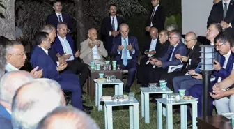 TBMM Başkanı Kurtulmuş'tan Bakan Şimşek'e Taziye Ziyareti