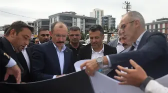 TBMM Plan ve Bütçe Komisyonu Başkanı Muş, Samsun'daki projeleri inceledi