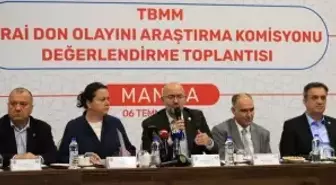TBMM Zirai Don Olayını Araştırma Komisyonu Manisa'da İncelemelerde Bulundu