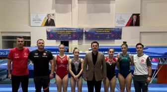 TCF Başkanı Suat Çelen, Olimpik Trampolin Kadın Milli Takımı'nı Ziyaret Etti