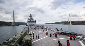 TCG Anadolu, TEKNOFEST Mavi Vatan Geçit Töreni İçin Yola Çıktı