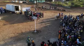 TDV, Mozambik'te Kurban Etlerini İhtiyaç Sahiplerine Dağıtıyor