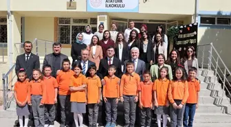 TEI, Alpu'daki Öğrencilere Kırtasiye Seti Hediye Etti