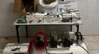 Tekirdağ'da 10 Bin Makaron ve Kaçak Tütün Ele Geçirildi