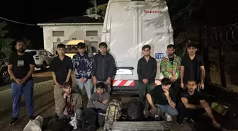 Tekirdağ'da 11 Düzensiz Göçmen Yakalandı