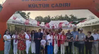 59. Uluslararası Kiraz Festivali Kültür Çadırı Açıldı