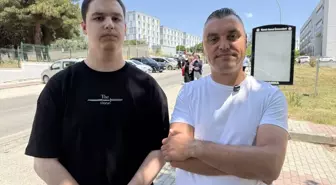 Baba ve Oğul YKS'de Birlikte Sınav Heyecanı Yaşadı
