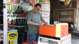 Tekirdağ'da Kurban Bayramı İçin Bıçak Bileme Yoğunluğu